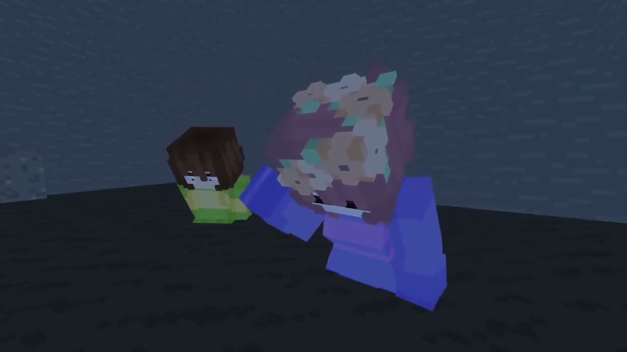 Minecraft Quicksand: Frisk Meets Chara (Quicksand Animation)