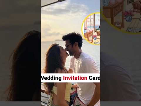 Pulkit Samrat and Kriti Kharbanda wedding invitation video | Bollywood wedding - Wish N Wed #shorts