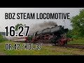 Trainspotting (BG) - Steam locomotive 16.27 (DR 42) from Gorna Oryahovitsa to Plachkovtsi