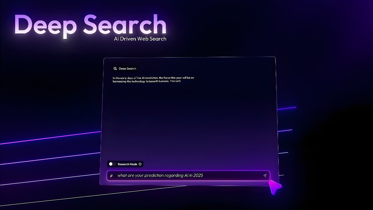 Motion Graphics Explainer Video for AI Search Assistant | Fynder.ai