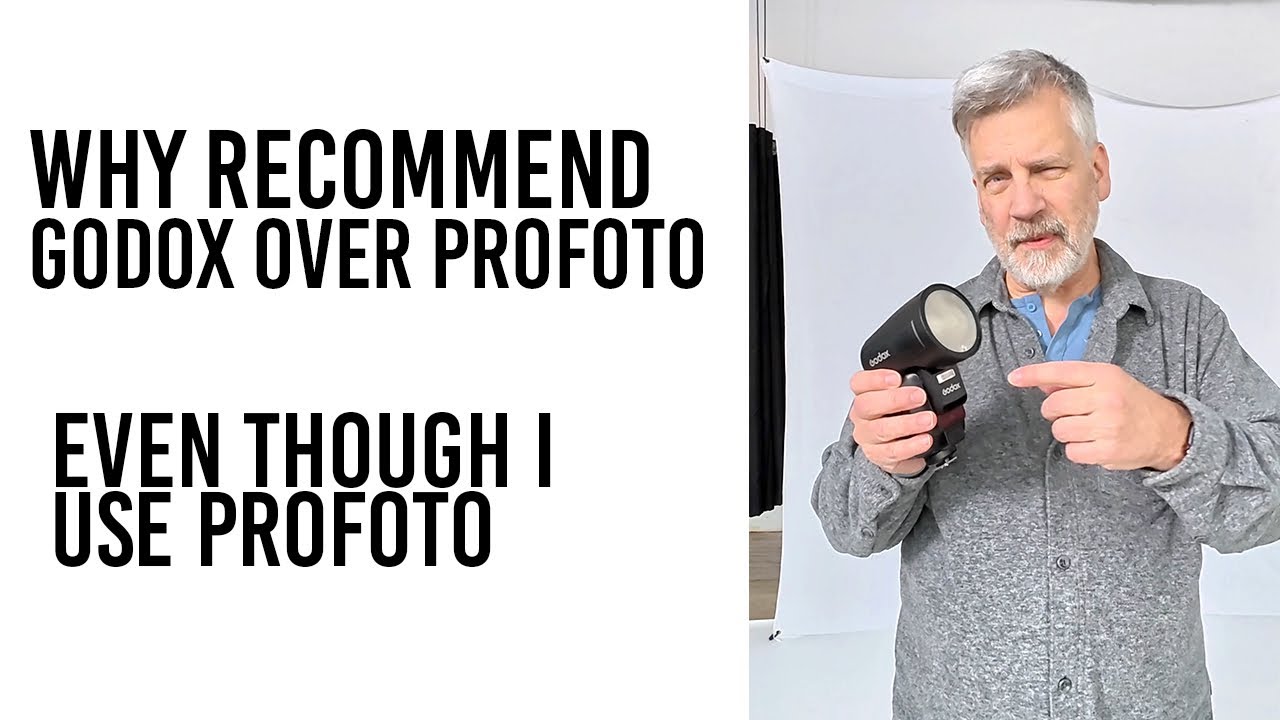 Я рекомендую Godox вместо Profoto в 9 из 10 случаев.