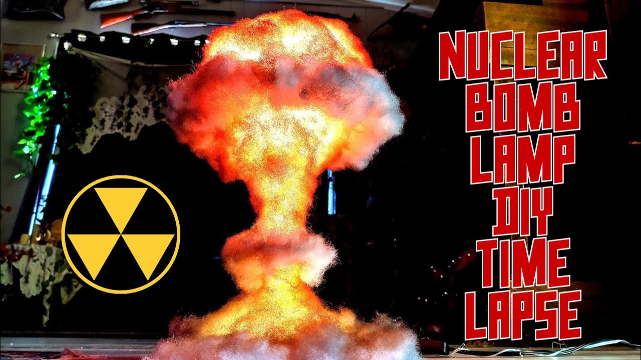 DIY Bomb Nuclear Explosion Lamp - YouTube