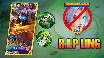 GOODBYE LING! ROGER META IS BACK WITH THIS NEW BROKEN BUILD | MLBB