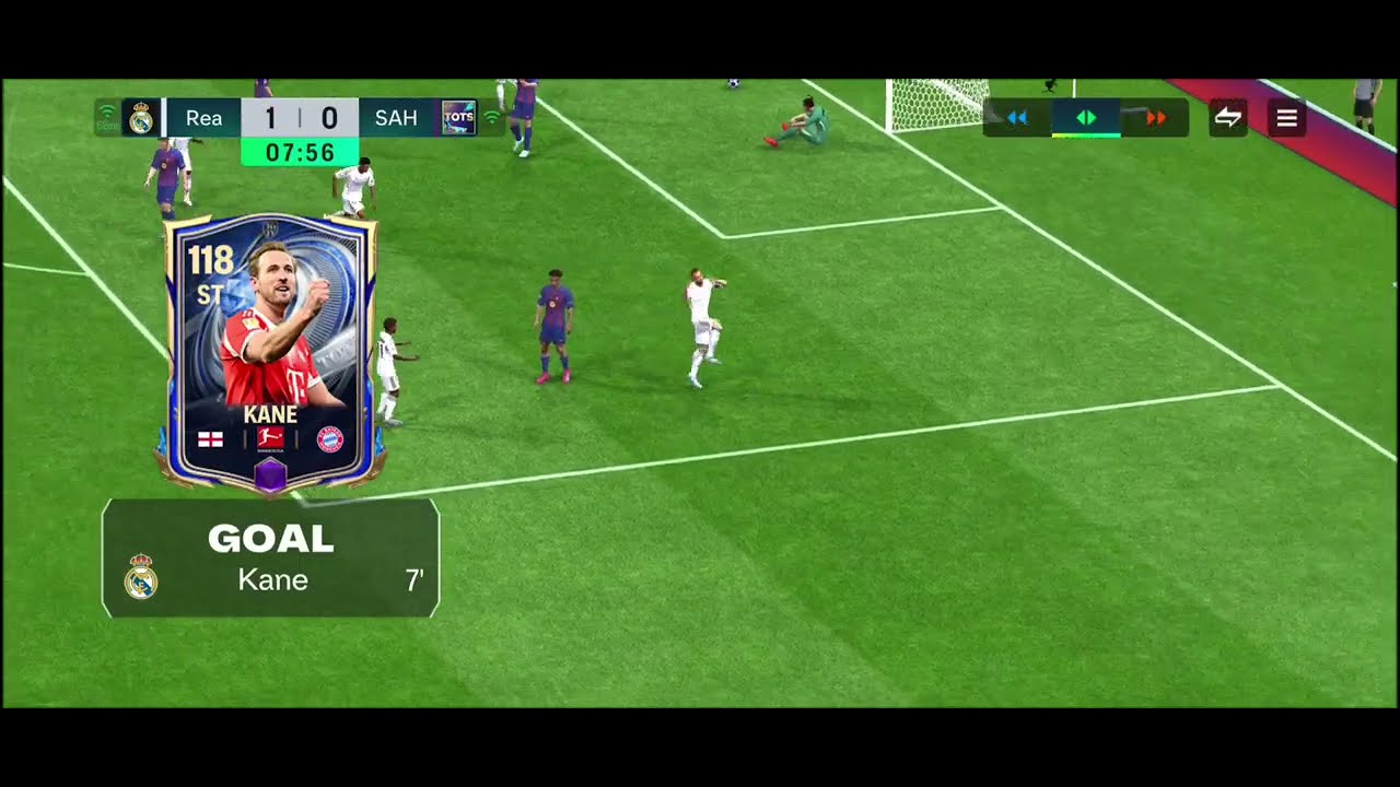 Game FIFA Mobile Realmadrid FC Vs Bacelona 2=0