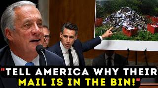 WATCH: Sparks Fly As Josh Hawley Confronts USPS Head Over Dumped Mail