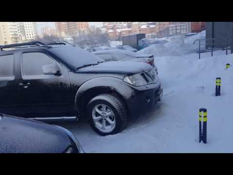 Запуск Nissan Navara в -25