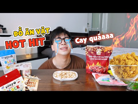 Video Review CÁC MÓN ĂN VẶT HOT Ở SIÊU THỊ mùa Cô Vi // Sữa... - youtube