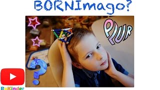 Мальчик Показывает Конструктор Bornimago Magnetic Toy