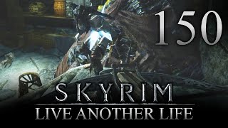 FALMER ASSAULT! - Skyrim: Live Another Life Let's Play 150 (PC) (Mods)