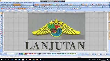 Tutorial wilcom, Cara Desain Bordir Lanjutan Wing Yongmoodo #wilcom_e2 #Tutorialwilcom