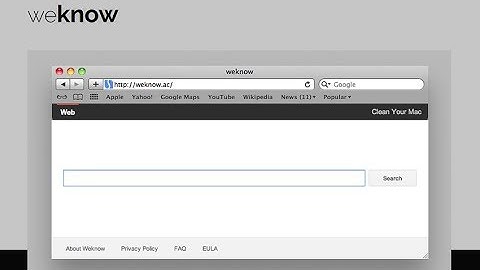 How to uninstall (remove) Weknow.ac from Mac
