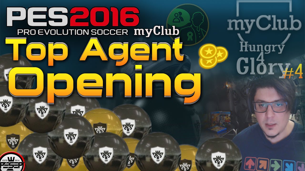 Pes 16 Myclub 3000 Coins Top Agent Opening Myclub Black Balls 4 Youtube