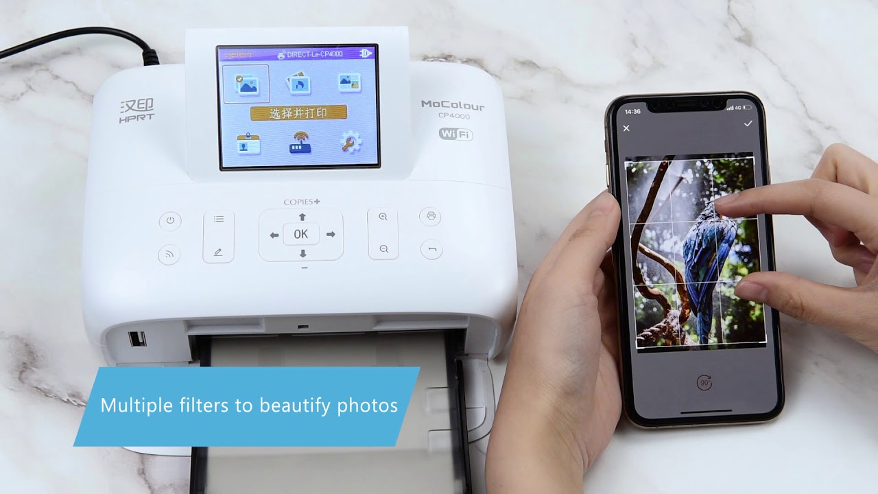 Print Photos Instantly From Your Phone With The Hprt Mini Hd - Temu