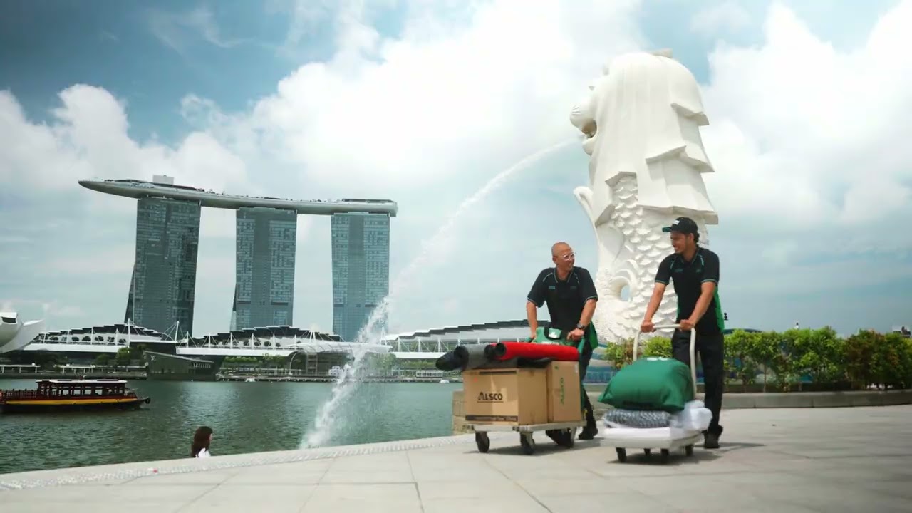 The managed journey of an Alsco uniform through collection, laundering and return