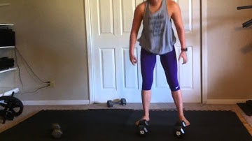 Half burpee-renegade row