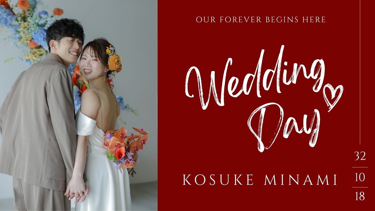 お洒落なウェディングムービーならC'leo 人気No.1プロフィールムービー！結婚式ムービーならC'leo♬ お洒落な