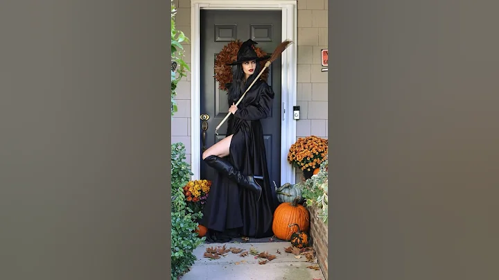 HALLOWEEN, BUT MAKE IT FASHION!🎃🍭 #halloween #halloween2023 #witches #halloweencostume #witchcore