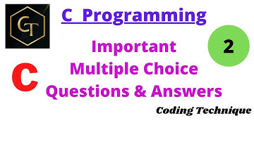 Part-2 C MCQs|C Interview Questions and answers| C|C Programming|C mcq questions|#ghcodingtechnique