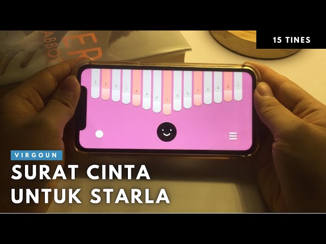 (Easy 15 Tines) Surat Cinta Untuk Starla - Virgoun | KEYLIMBA APP | My Spring Lullaby class=