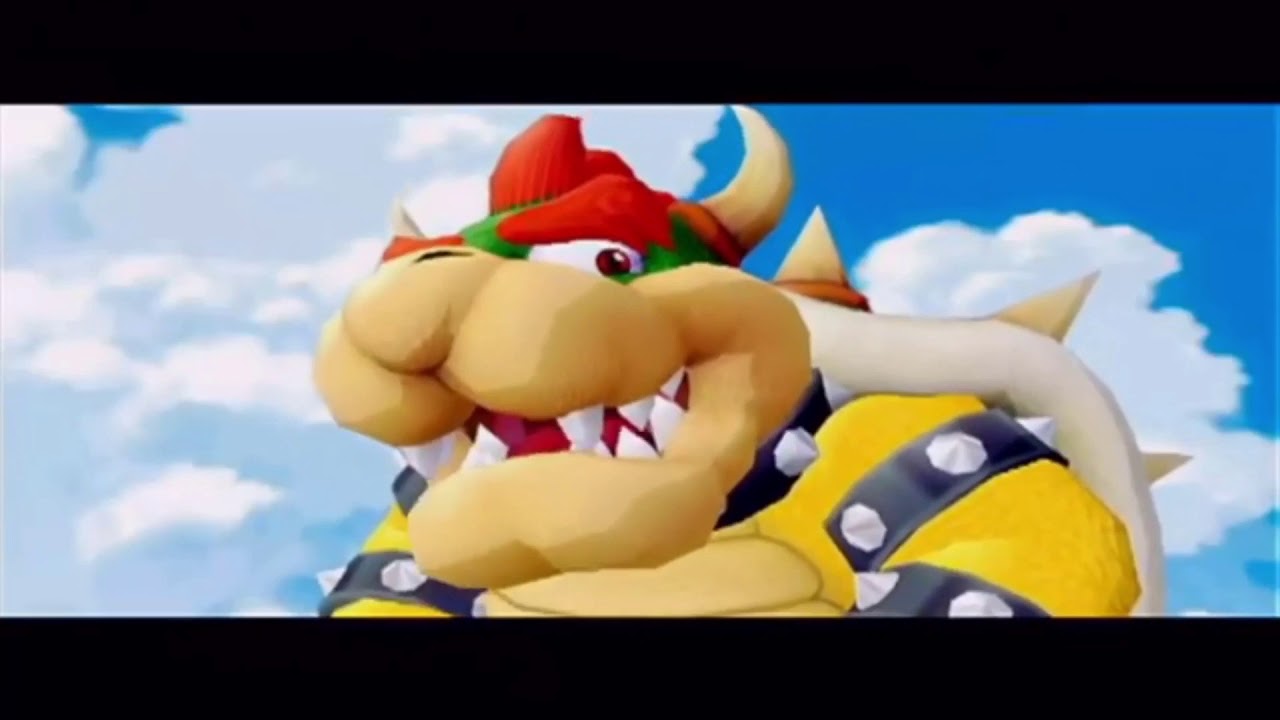 Bowser le dice a bowser jr que peach no es su mama[Super Mario Sunshine