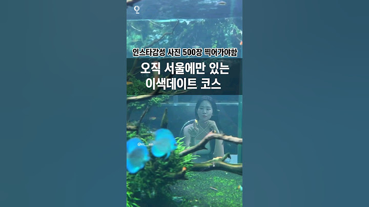 서울에만 있어 특별한 이색공간! #서울데이트 #서울여행 #이색데이트
