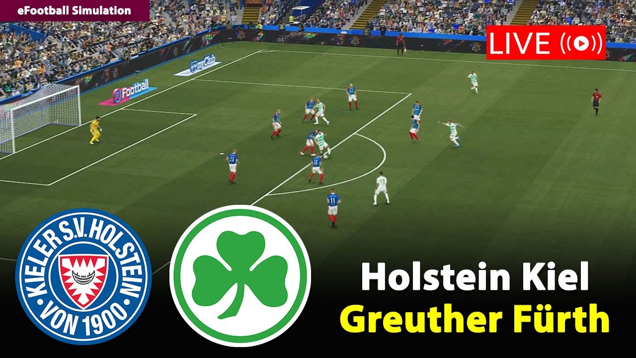 🔴Live- Holstein Kiel gegen Greuther Fürth | 2. Bundesliga 2025/26 | Football PES21 Simulation
