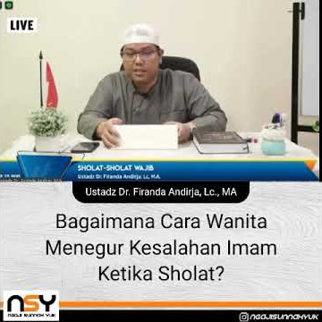 Bagaimana Cara Wanita Menegur Kesalahan Imam Ketika Sholat?