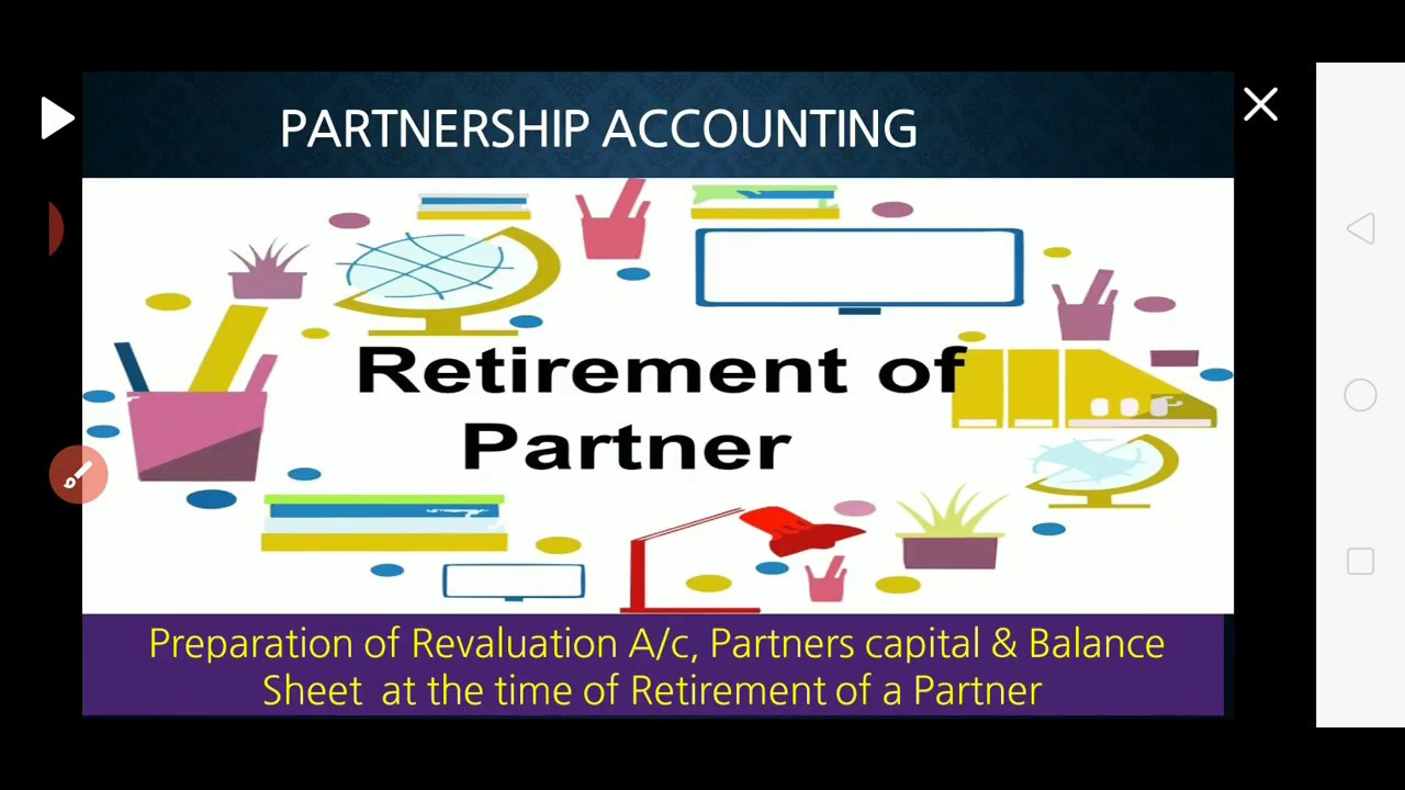 Prep. of Revaluation Account, Partners Capital account & Balance sheet
