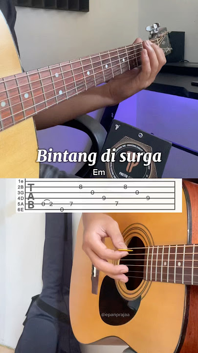 Intro bintang di surga akustik
