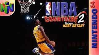 Longplay of NBA Courtside 2 Featuring Kobe Bryant