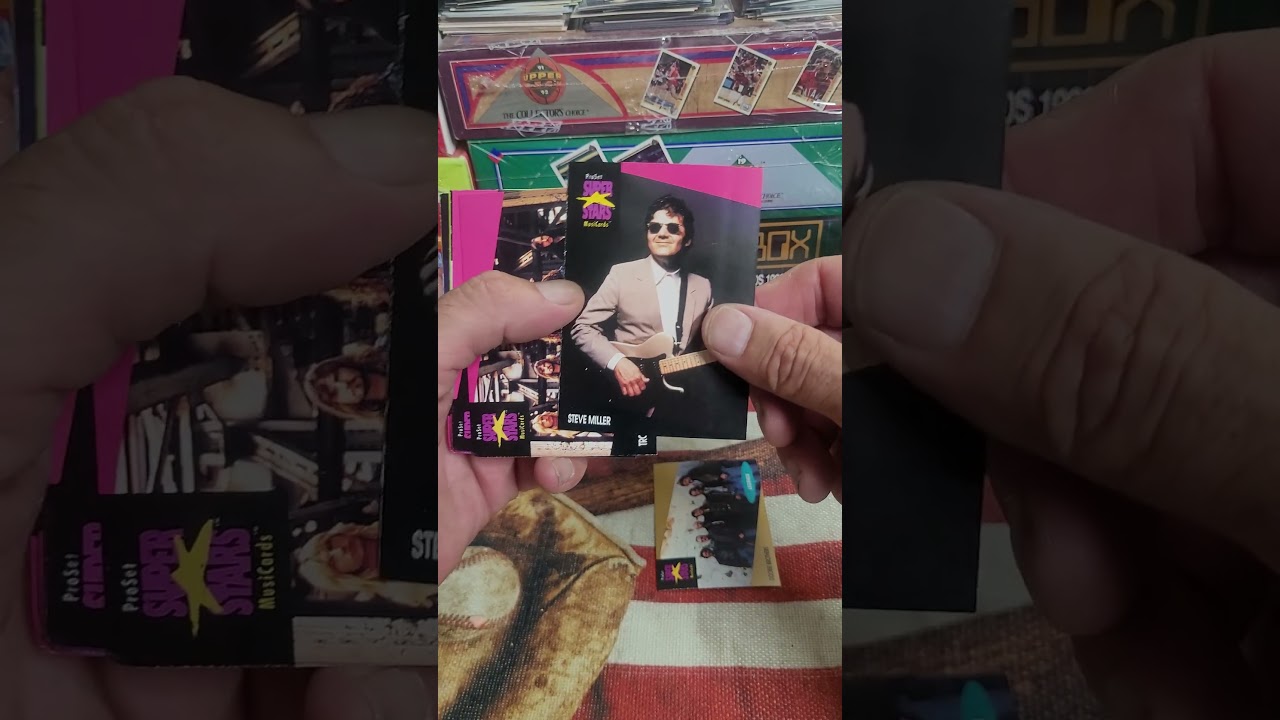 Сколько из них вы знаете? Набор музыкальных карточек Pro Set Music Cards Pack Rip! 