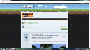 Minecraft Mods: How to Install THX Helicopter Mod (1.2.5!)