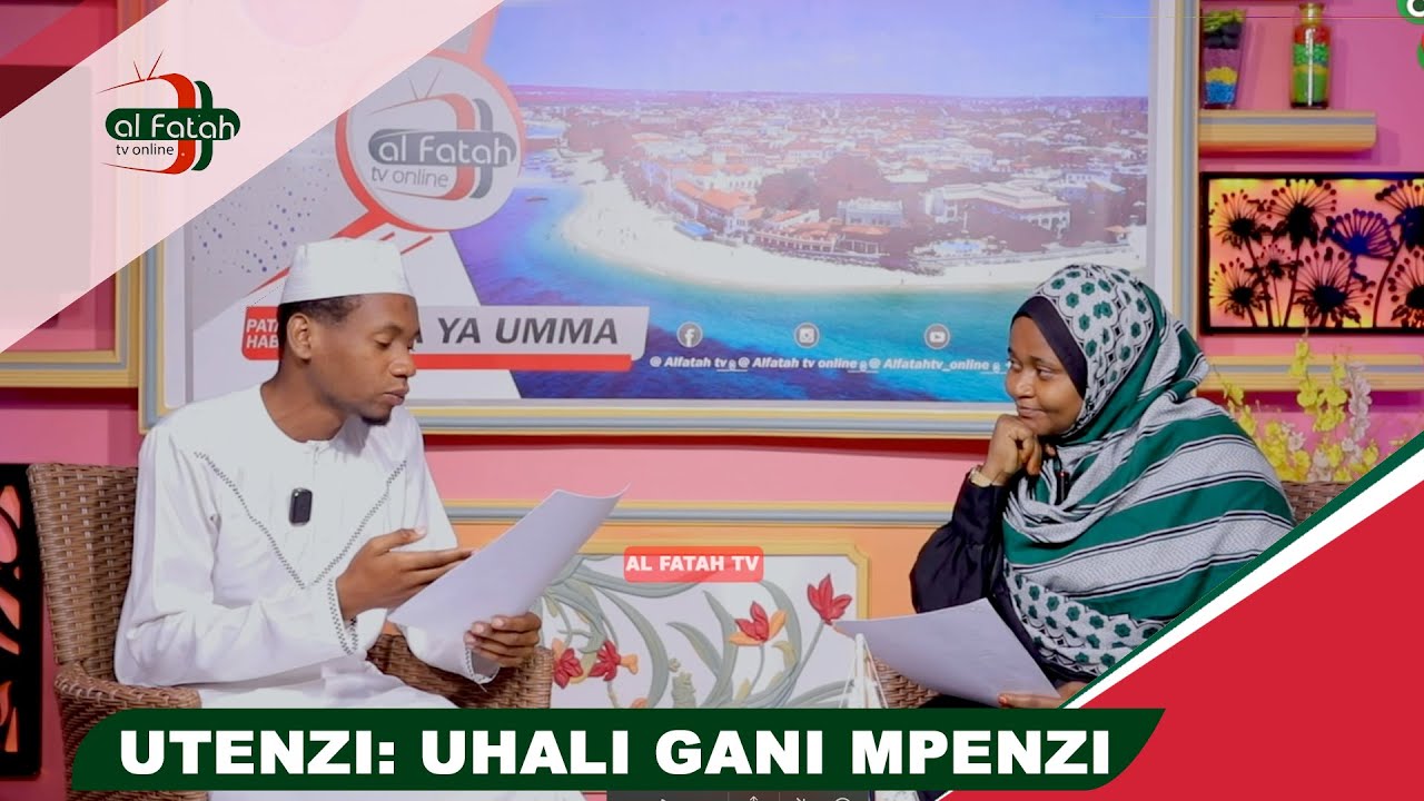 UTENZI: UHALI GANI MPENZI (RAHA YA TUNGO ZETU) 