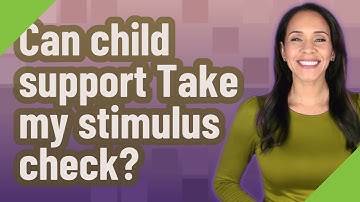 Can child support Take my stimulus check?