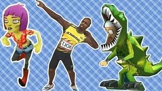 [F5 Game] Angry Gran Run Playthrough - Running Game attractive like Temple Run 2 and Subwa screenshot 2