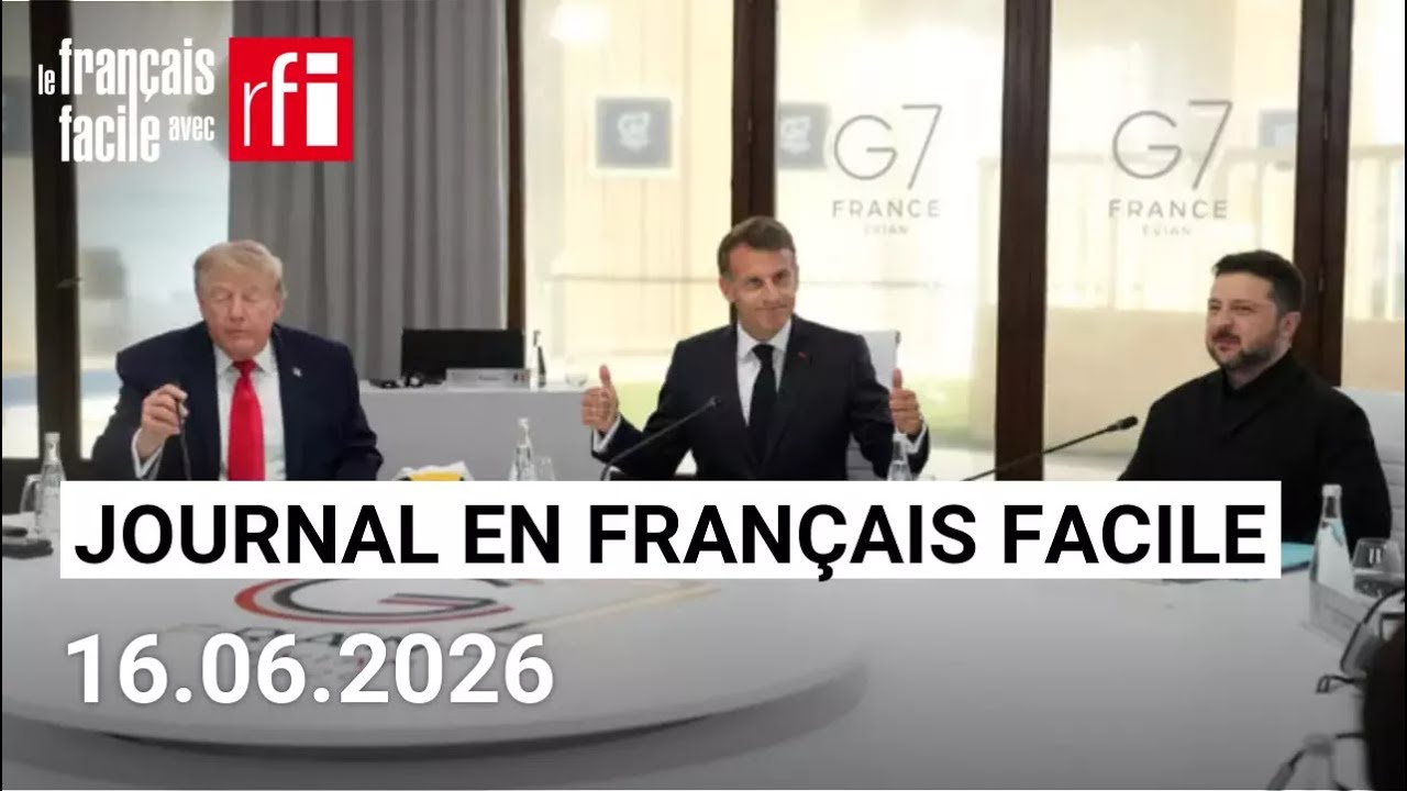 Le G7 «uni» pour faire pression sur la Russie | Journal • Français Facile - RFI