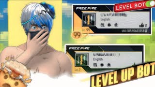 Free Fire Level UP BOT 😵 | 100 Level in 24 Hours ID BAN