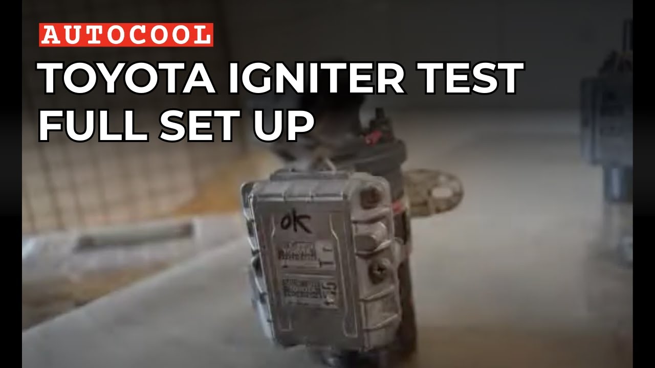 How To Test Toyota Igniters YouTube