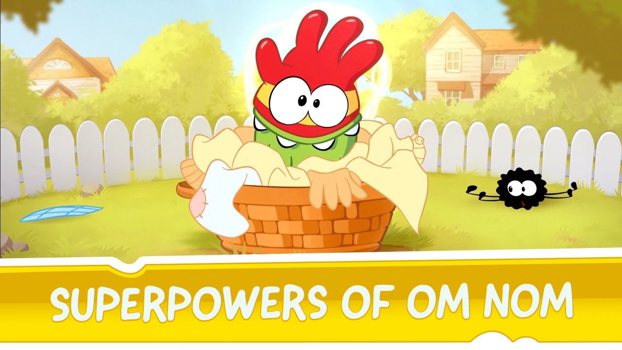 Cut the Rope: Experiments -- Superpowers of Om Nom 