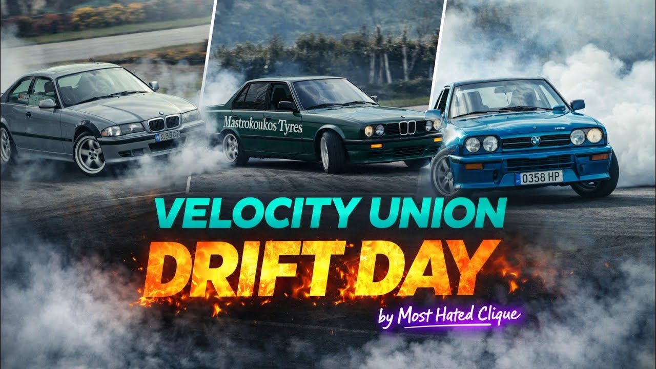 Drift Day με τη Velocity Union | Most Hated Clique