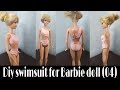 Diy swimsuit for Barbie doll (04)|nunu seo