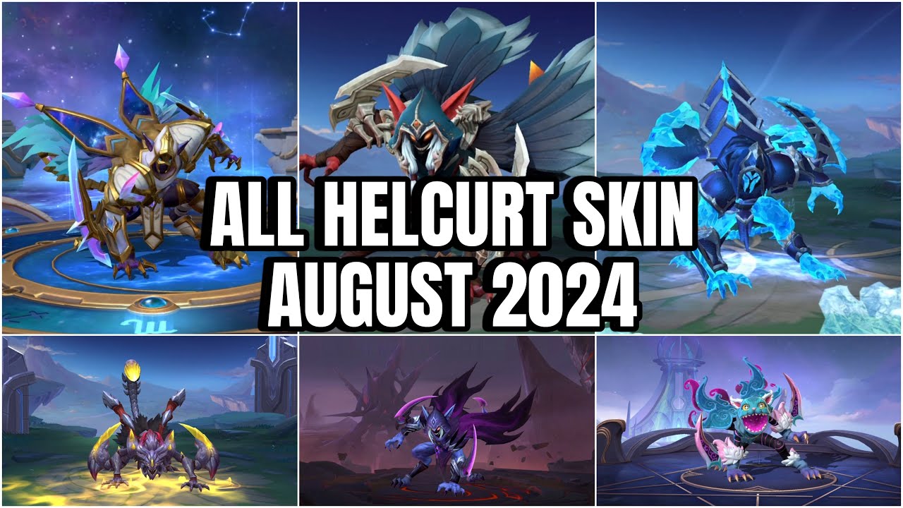 [Moonton] Mobile Legends All Skin!!! - Helcurt’s Skin as of August 2024 including Collector Skin
