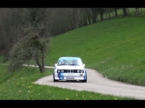 Awesome Sound  BMW M3 E30 S14 Engine Criterium Jurassien 2015