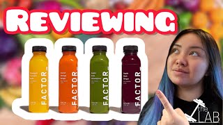 IT TASTES LIKE WHAT?!??! | Factor_ Juice Review by Lauryn from theLAB (Lo-Oxygen) 805 views 1 year ago 8 minutes, 7 seconds