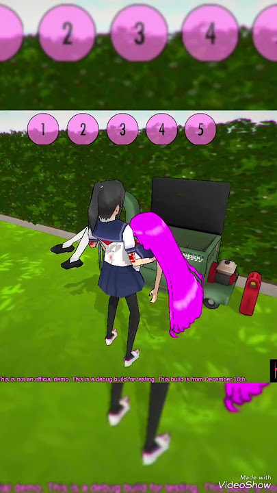 Ayano in Action 🌸 Yandroid Simulator 🌸 Yandere Simulator Fangames for Android 🌸 #gaming