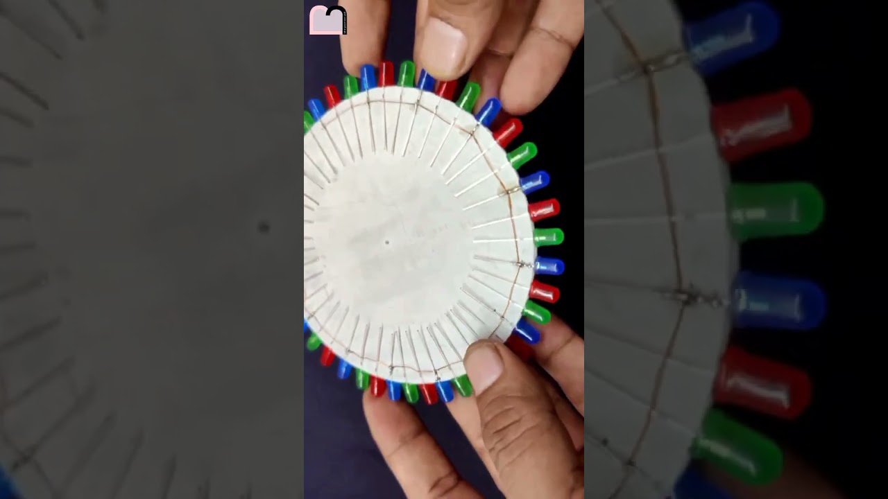 DIY PROJECT II Running Led Chaser ||make circle scrolling effect|| Use NE555 ic or CD4017 
