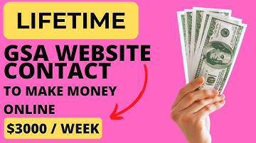 GSA Website Contact Course | Bulk Email Marketing Software