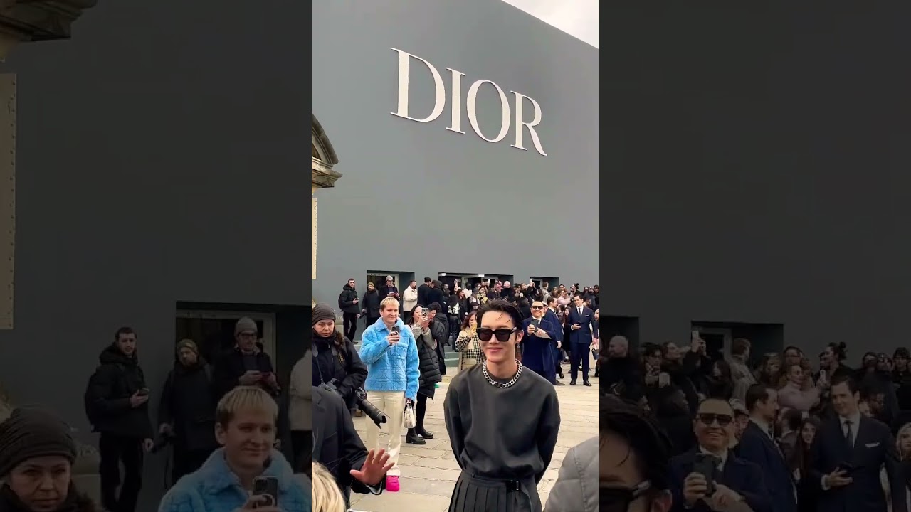 Défilé Dior Homme Winter 2023-2024 x J Hope 