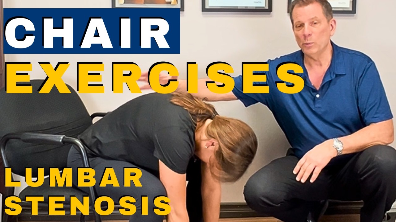 3 Best CHAIR Exercises for Lumbar Stenosis Relief | Dr John Zielonka ...