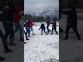 Snow fight in shogran full vlog on youtube keep up with ashhad